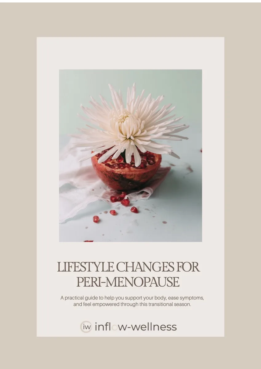 Lifestyle Changes for Perimenopause eBook cover