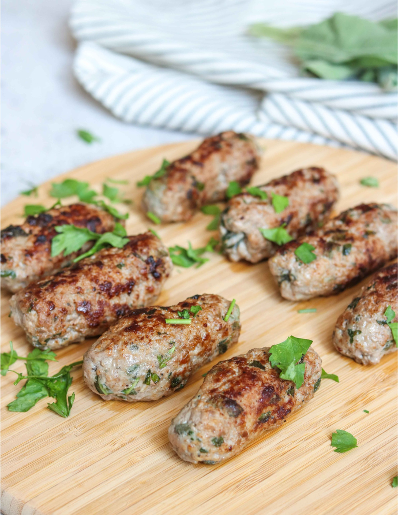 Easy Herby Sausages