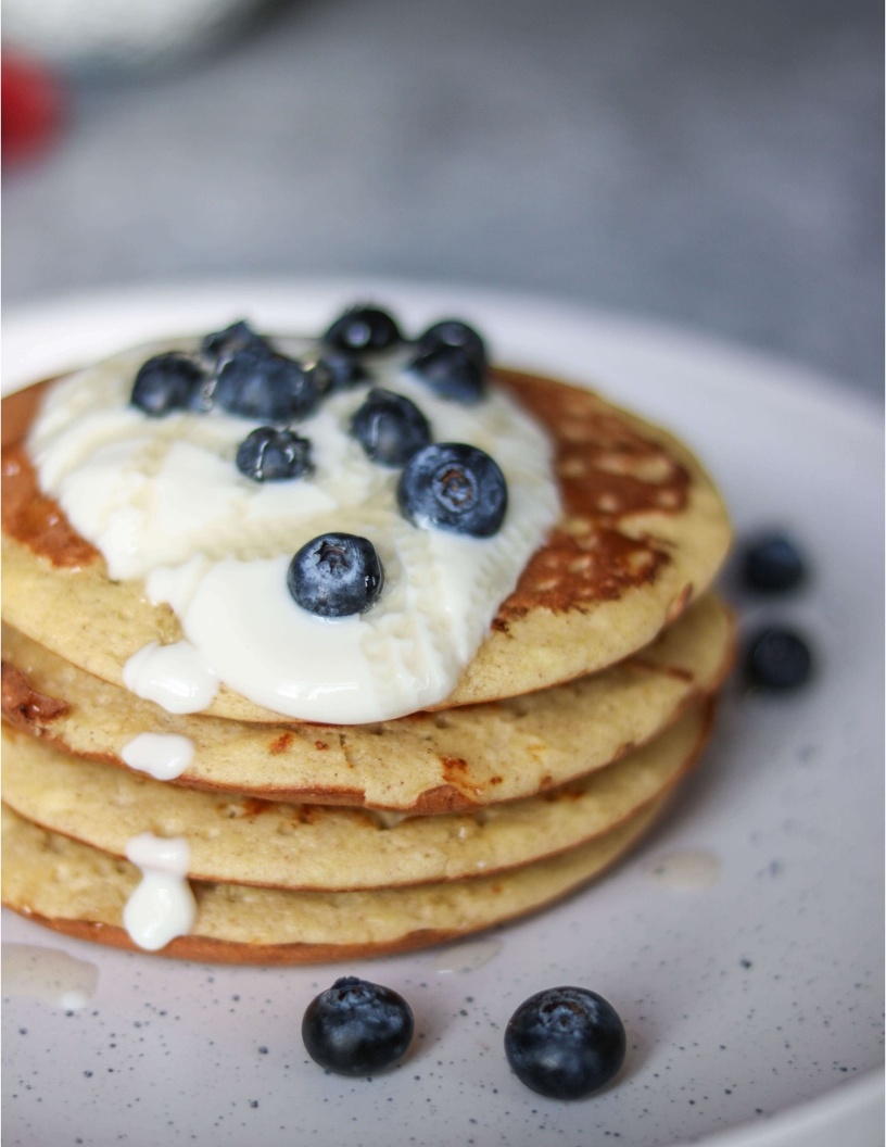 Protein Cottage Cheese Pancakes