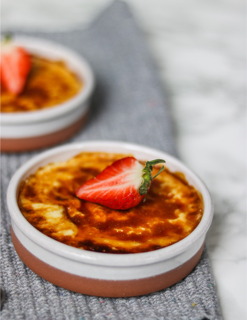 Plant-Based Crème Brulee